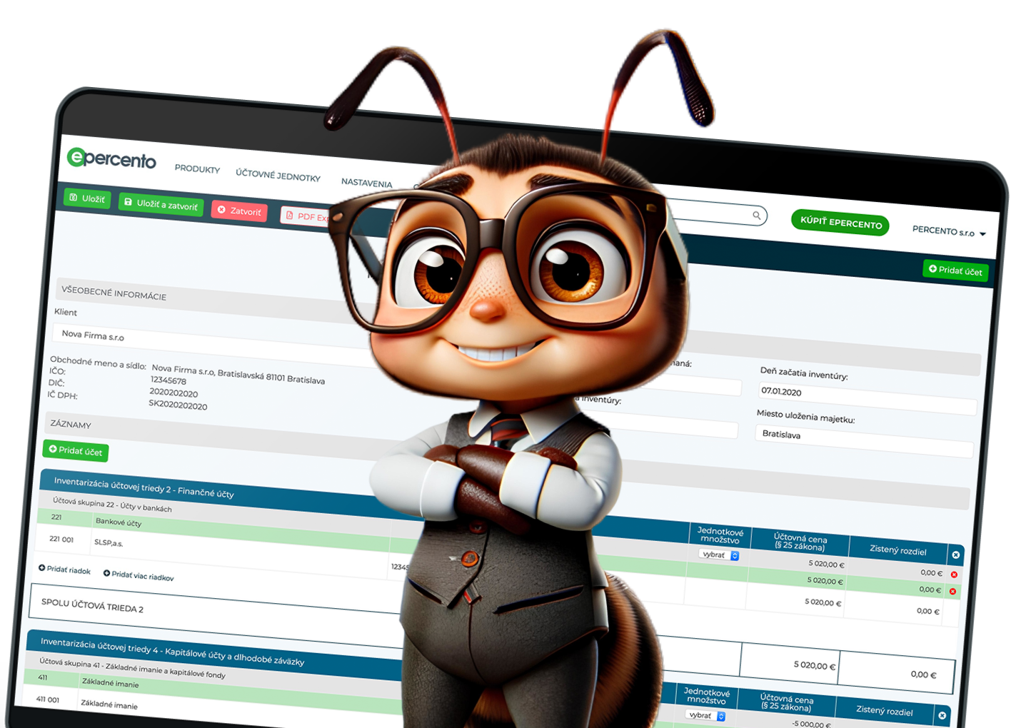 Automatizované formuláre pre moderné účtovníctvo